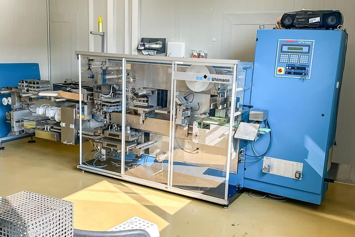 Used Uhlmann UPS 300 , Blister packaging machine