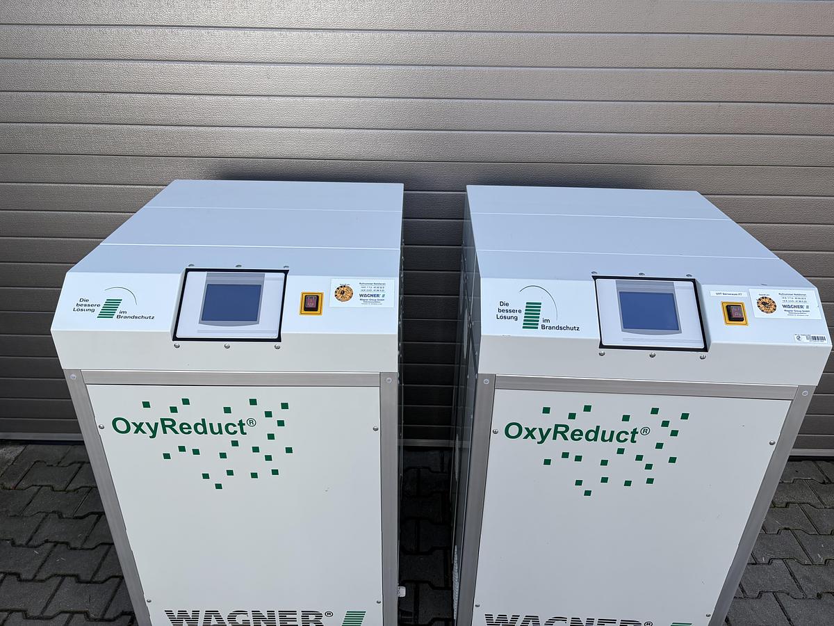 Used 2x WAGNER OxyReduct OxyCompact ORC4 Nitrogen Generator System