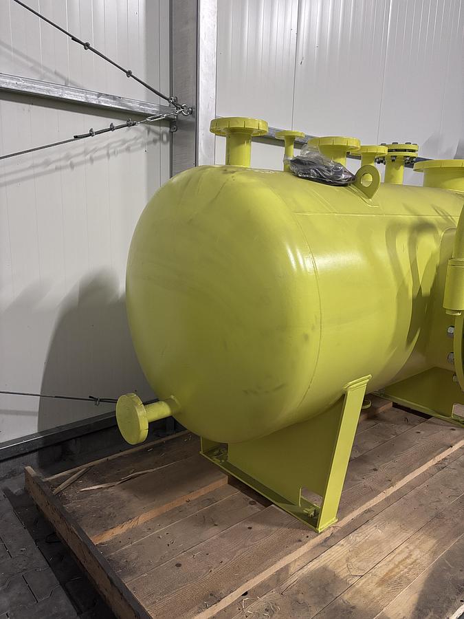 Used SGL Carbon Chemical Storage Tank 1820L - Corrosion Resistant - Unused - Acid Grade