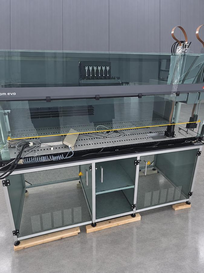 Used TECAN FREEDOM EVO 200 – 3 ARMS – ROTANTA 46 RSC – GENIOS PRO – COLUMBUS PRO