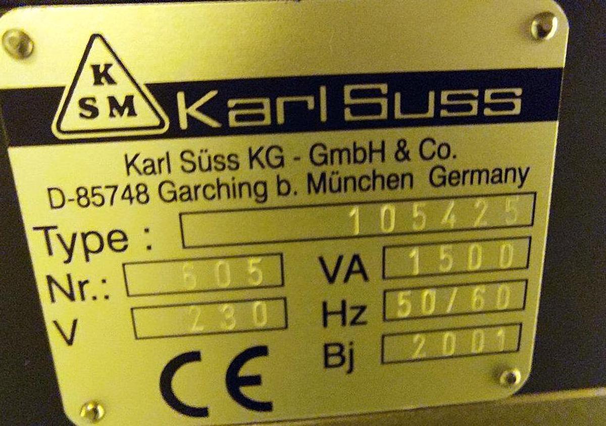 Used Karl SUSS MicroTec MA6 , Mask Aligner 