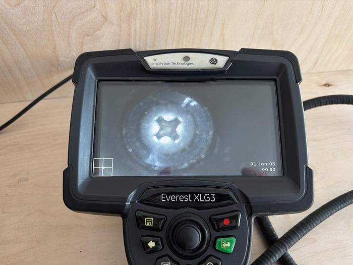 Used GE Everest XLG3 VideoProbe System with Optical Tips , Inspection System