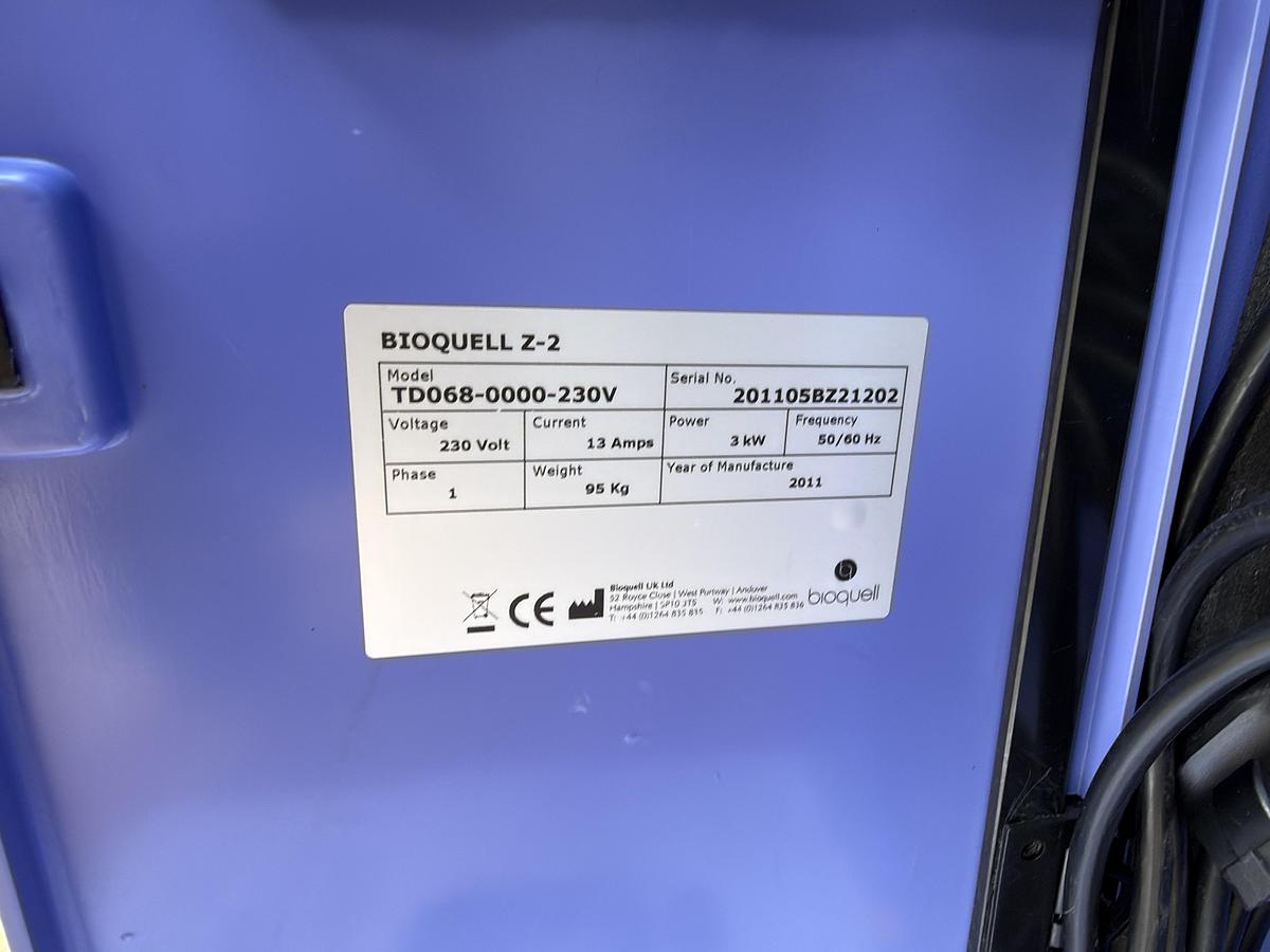 Used Bioquell Z2 , disinfection machine
