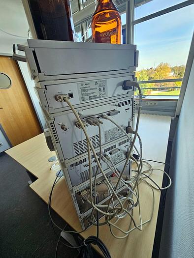 Used LC-MS-MS AB Sciex API 4000 Qtrap with Agilent 1100 series , Peak Nitrogen