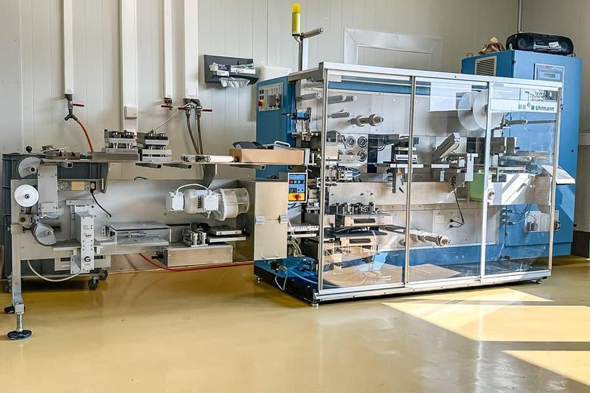 Used Uhlmann UPS 300 , Blister packaging machine