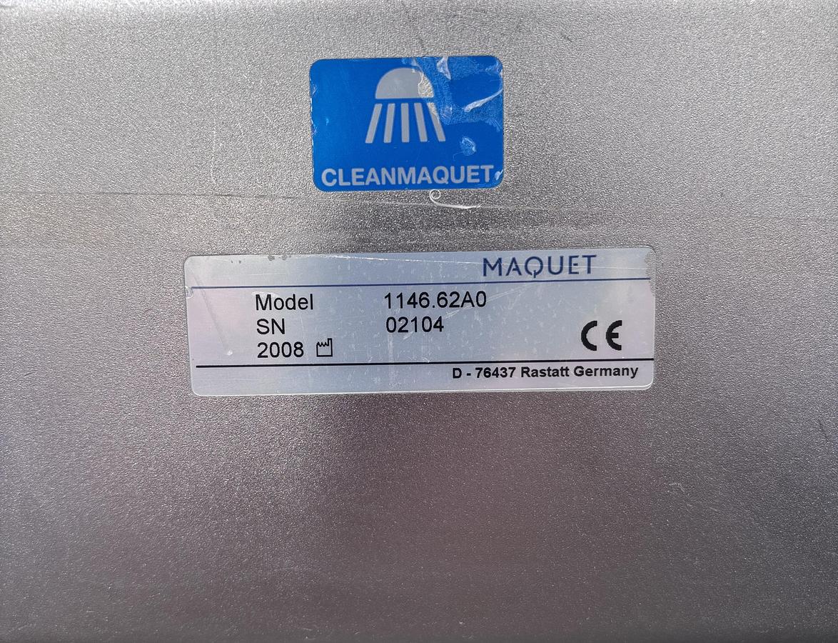 Used Maquet 1150.30A0 OR Table Top + 1150.73BC Leg Plates + 1146.62A0