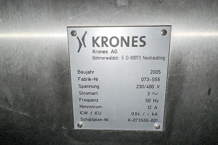 Used Krones Canmatic , Labeler