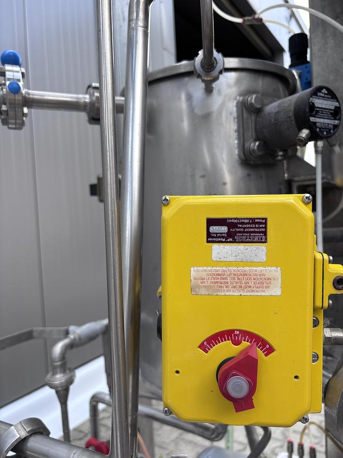 Used APV Anhydro 2FFTE TVR1 , Falling film evaporator