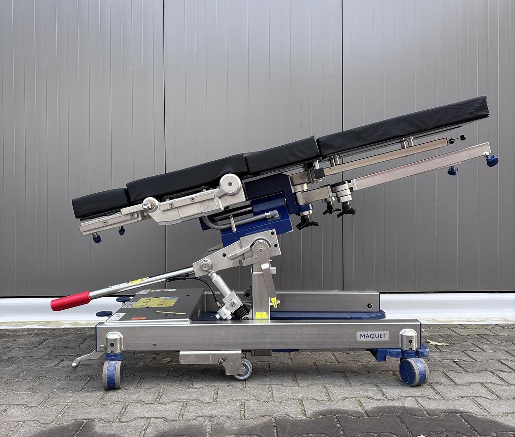 Used Maquet 1150.20D0 Trauma Orthopedic OR Table Top + 1146.62A0 Transporter