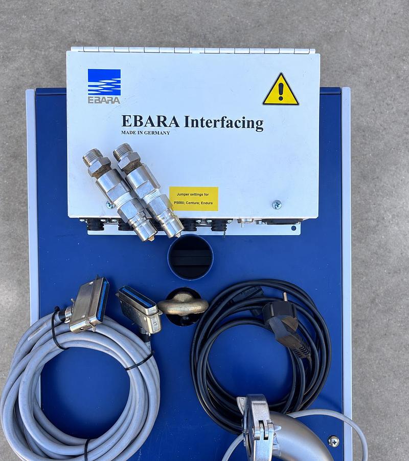 Used EBARA A10S Dry Vacuum Pump 60/72m³/h Semiconductor 3Ph 200V N2 Water Cooled
