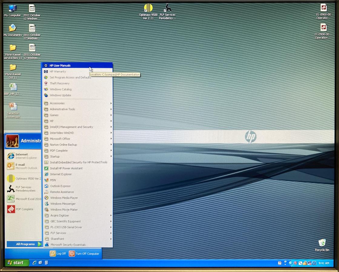 Used GBC OptiMass 9500  with Cetac ASX-520 ,    ICP-oTOF mass spectrometer