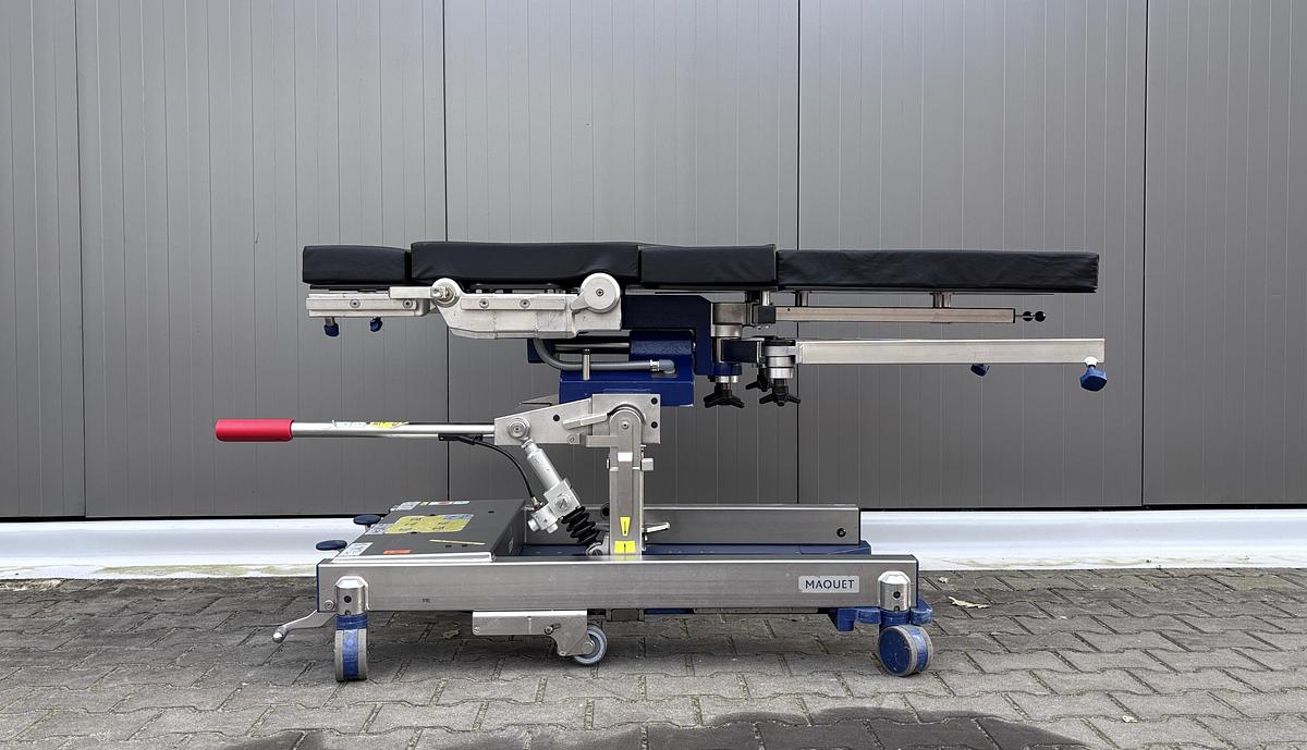 Used Maquet 1150.20D0 Trauma Orthopedic OR Table Top + 1146.62A0 Transporter