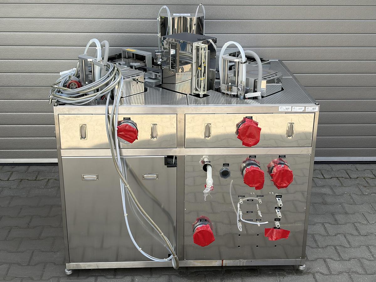 Used Fairchild Convac CBA-M-6000 FM6000 Wafer Coater Developer Track 400V 6kVA 1996