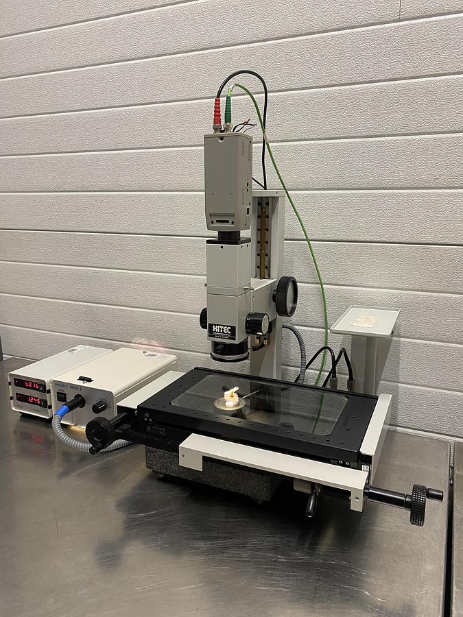 Used Measuring microscope HITEC Messtechnik