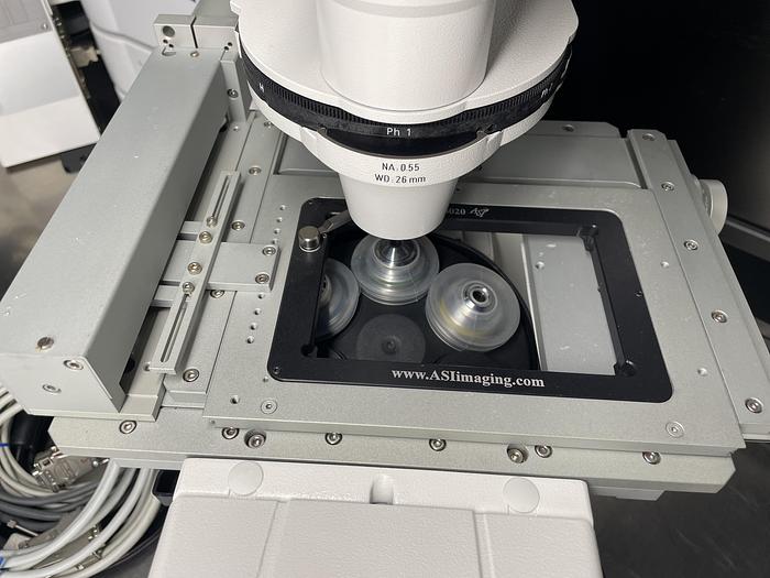 Used Set of 2 x Zeiss Axio Observer Z1 / D1 mit LSM 710 , Incubator XL LSM 710