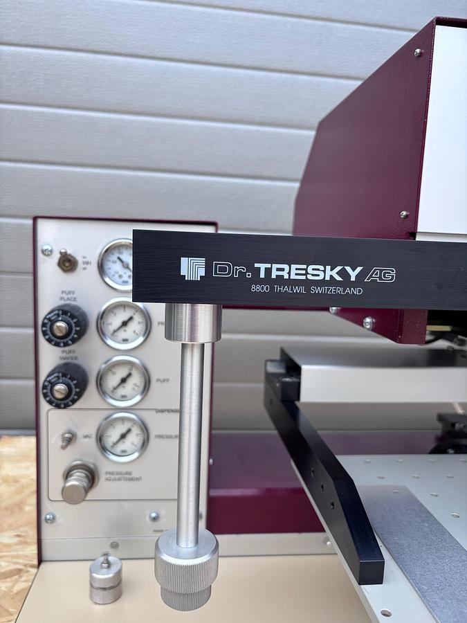 Used Tresky 3002/3102 , 8" Die Bonder with Wafer Ejector without microscope