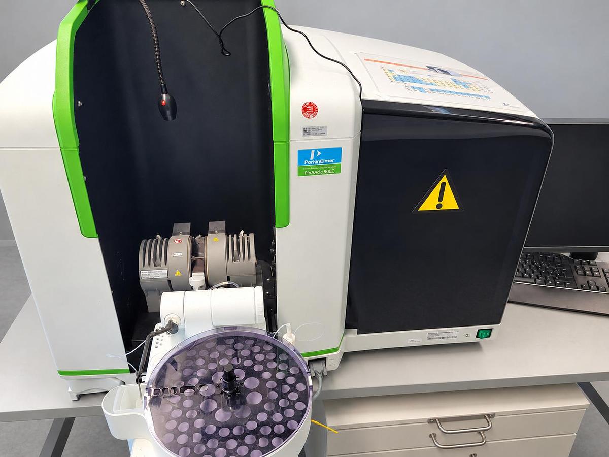 Used PerkinElmer PinAAcle 900Z Zeeman AAS + AS900 Autosampler Graphite Furnace
