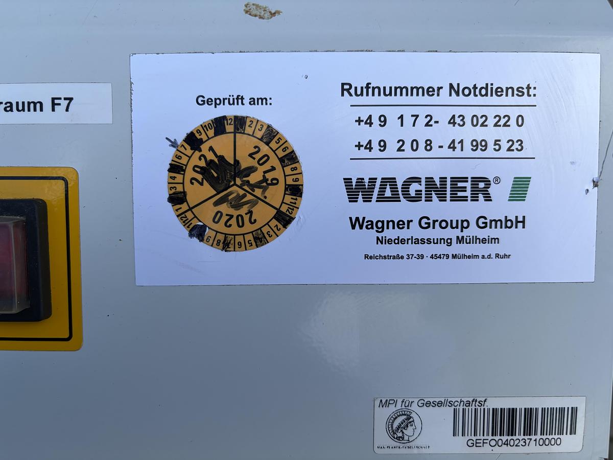 Used Wagner OxyReduct OxyCompact ORC3 ORC4 Nitrogen Generator System