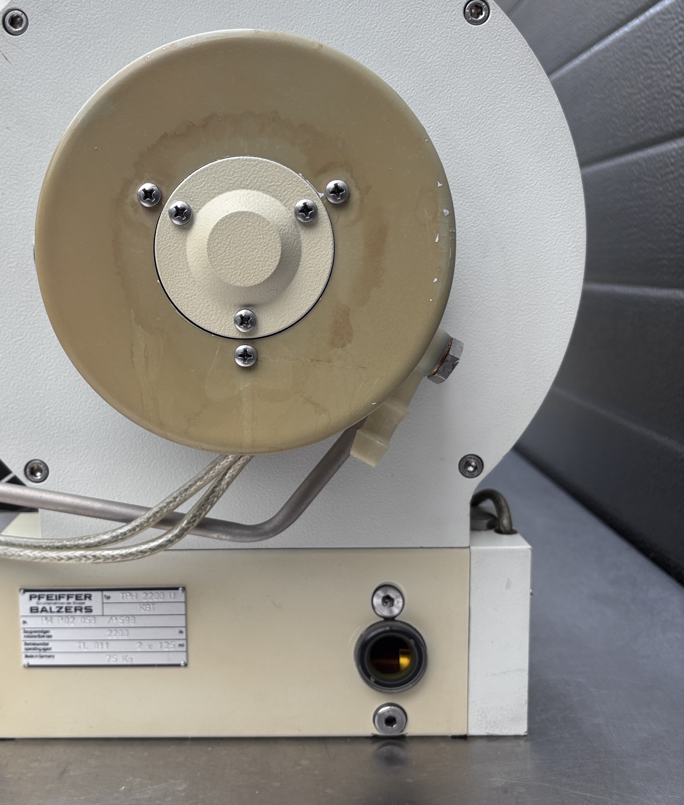 Used Pfeiffer / Balzers TPH 2200 U Turbomolecular High Vacuum Pump – 2200 L/s