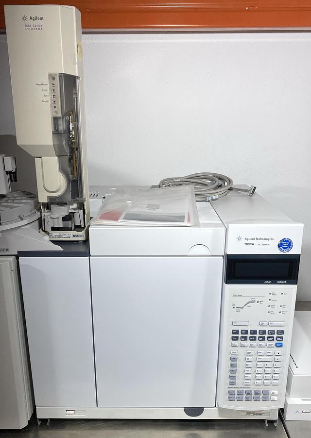 Used GC-MS  Agilent 7890A  with 7693 Autosampler & Headspac , ALMSCO BenchTOF-dx