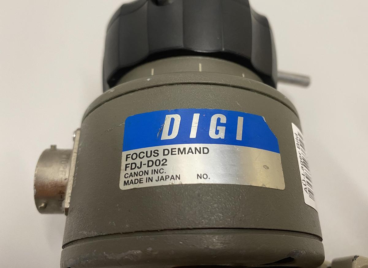 Used Canon DigiSuper 60 XS HD XJ60 x 9BIE , 9-540mm 1:1,7 with FDJ-D02 , ZDJ-D02