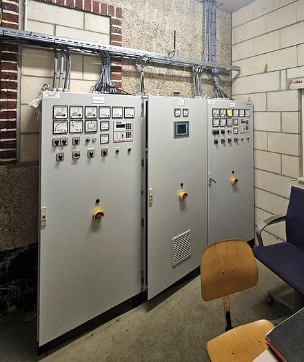 Used Network support system : 2400 KVA by Diesel Generator Set with 2x MTU 12V396 Engine / AEG DKBH 4408-04