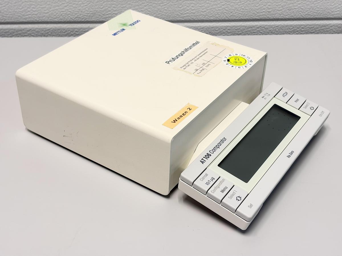 Used Mettler Toledo AT106 Mass Comparator 111g 1µg Microbalance Metrology Tested
