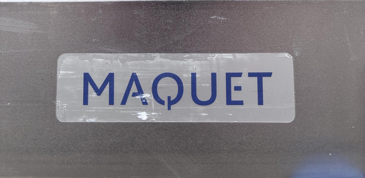 Used Maquet Alphamaquet 1150.30B0 OR Table Top + 1146.62A0 Transporter