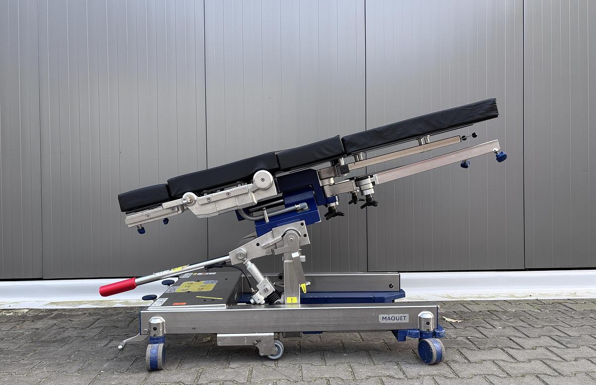 Used Maquet 1150.20D0 Trauma Orthopedic OR Table Top + 1146.62A0 Transporter