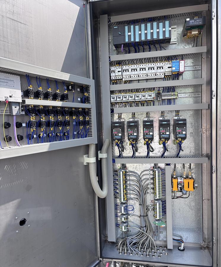 Used APV Anhydro 2FFTE TVR1 , Falling film evaporator