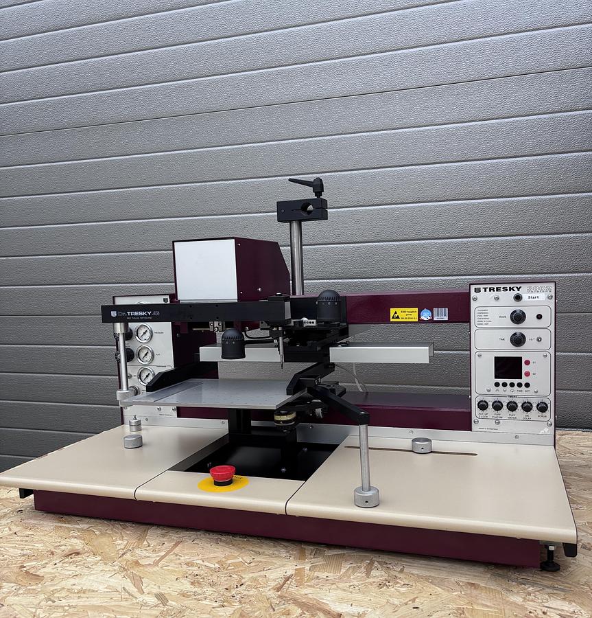 Used Tresky 3002/3102 , 8" Die Bonder with Wafer Ejector without microscope