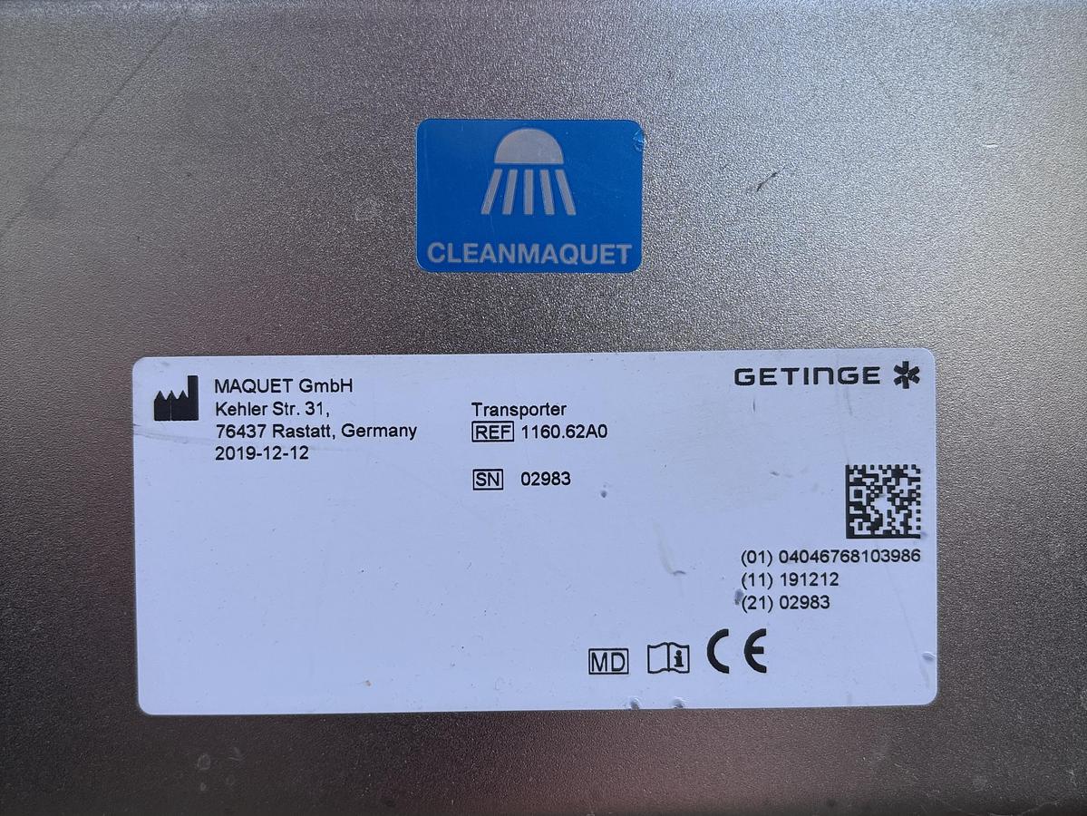 Used Maquet 1150.30B0 OR Table Top + Otesus 1160.62A0 Transporter 2019