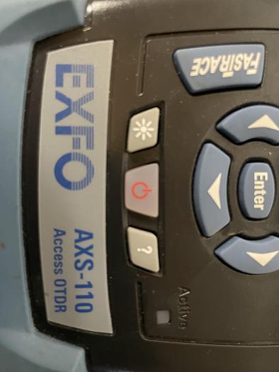 Used EXFO AXS 110 Access OTDR with FIP 400 , Reflectometer