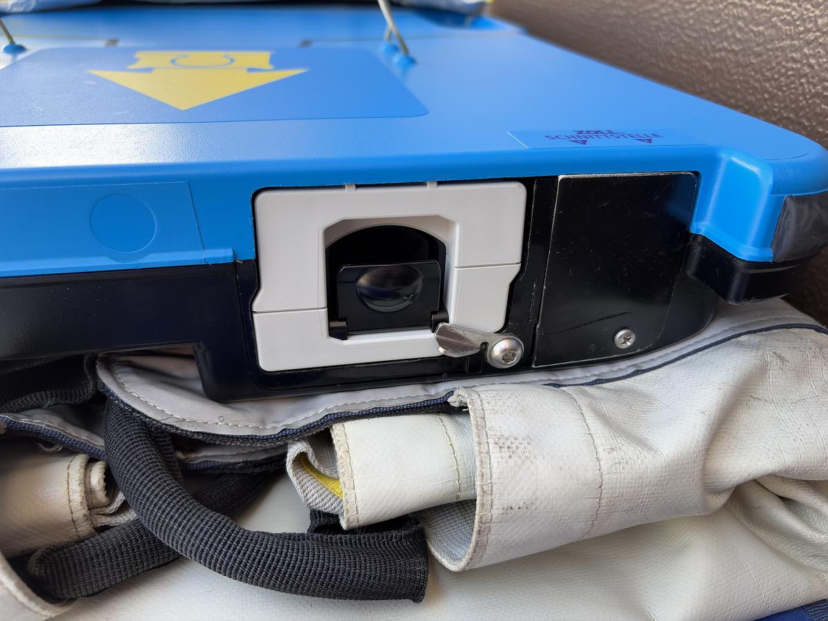 Used ZOLL AutoPulse Model 100 Resuscitation System with Charger, 4 Batteries and Accessories