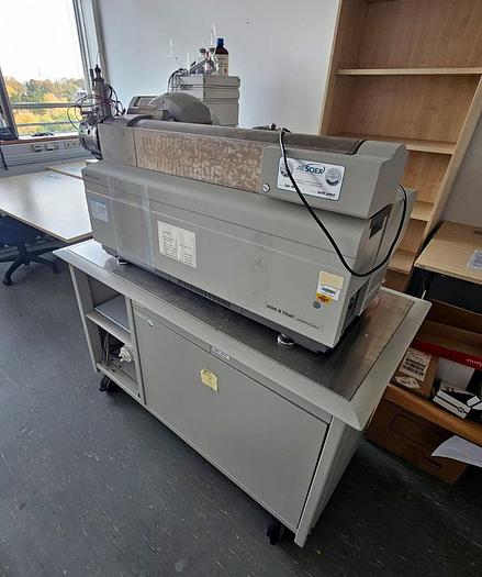 Used LC-MS-MS AB Sciex API 4000 Qtrap with Agilent 1100 series , Peak Nitrogen