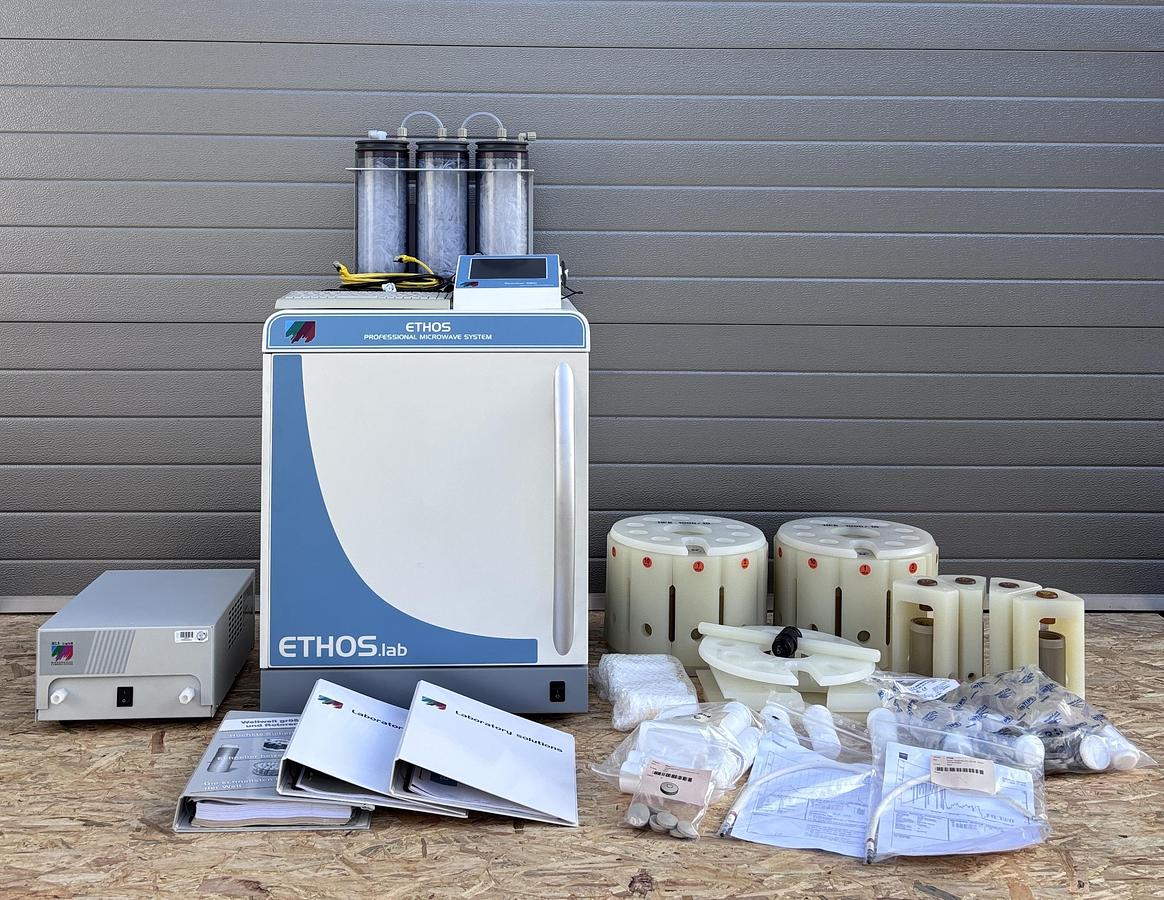 Used MLS ETHOS.lab Microwave Digestion System 2x HPR 1000/10 Terminal 660