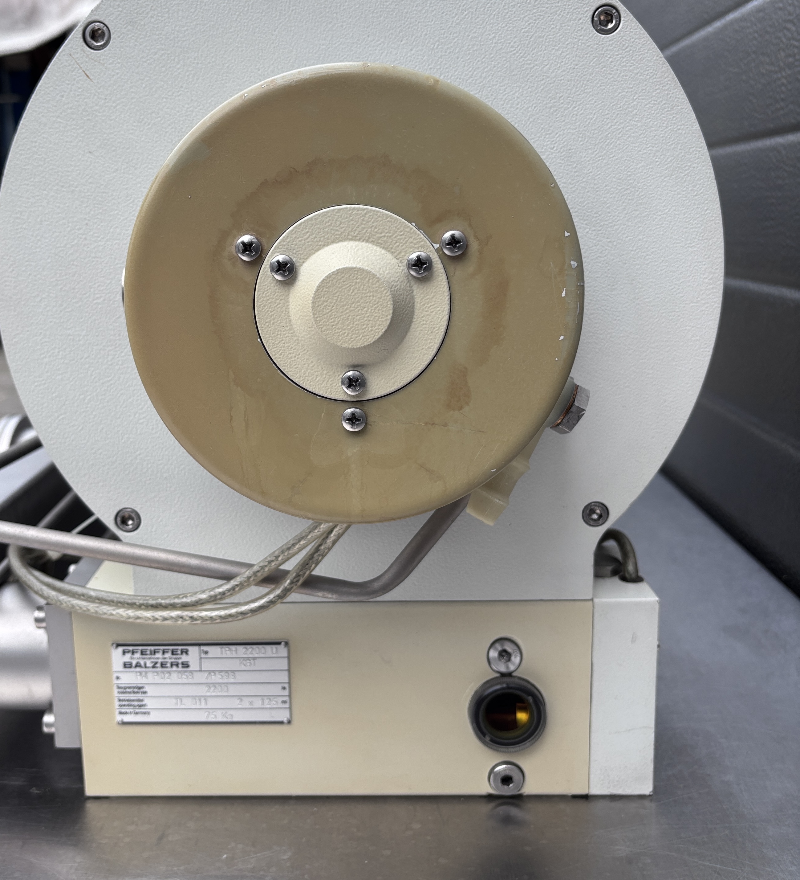 Used Pfeiffer / Balzers TPH 2200 U Turbomolecular High Vacuum Pump – 2200 L/s