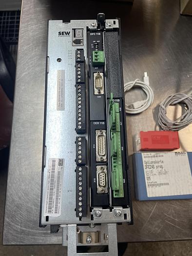 Used SEW Eurodrive MDX61B0055-5A3-4-0T / DFE24B / BW 168T / USB11A