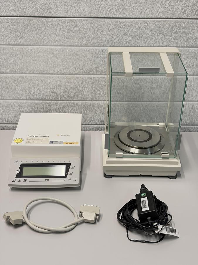 Used Sartorius CC2001 Mass Comparator – 2505 g / 0.1 mg – Precision Metrology Balance