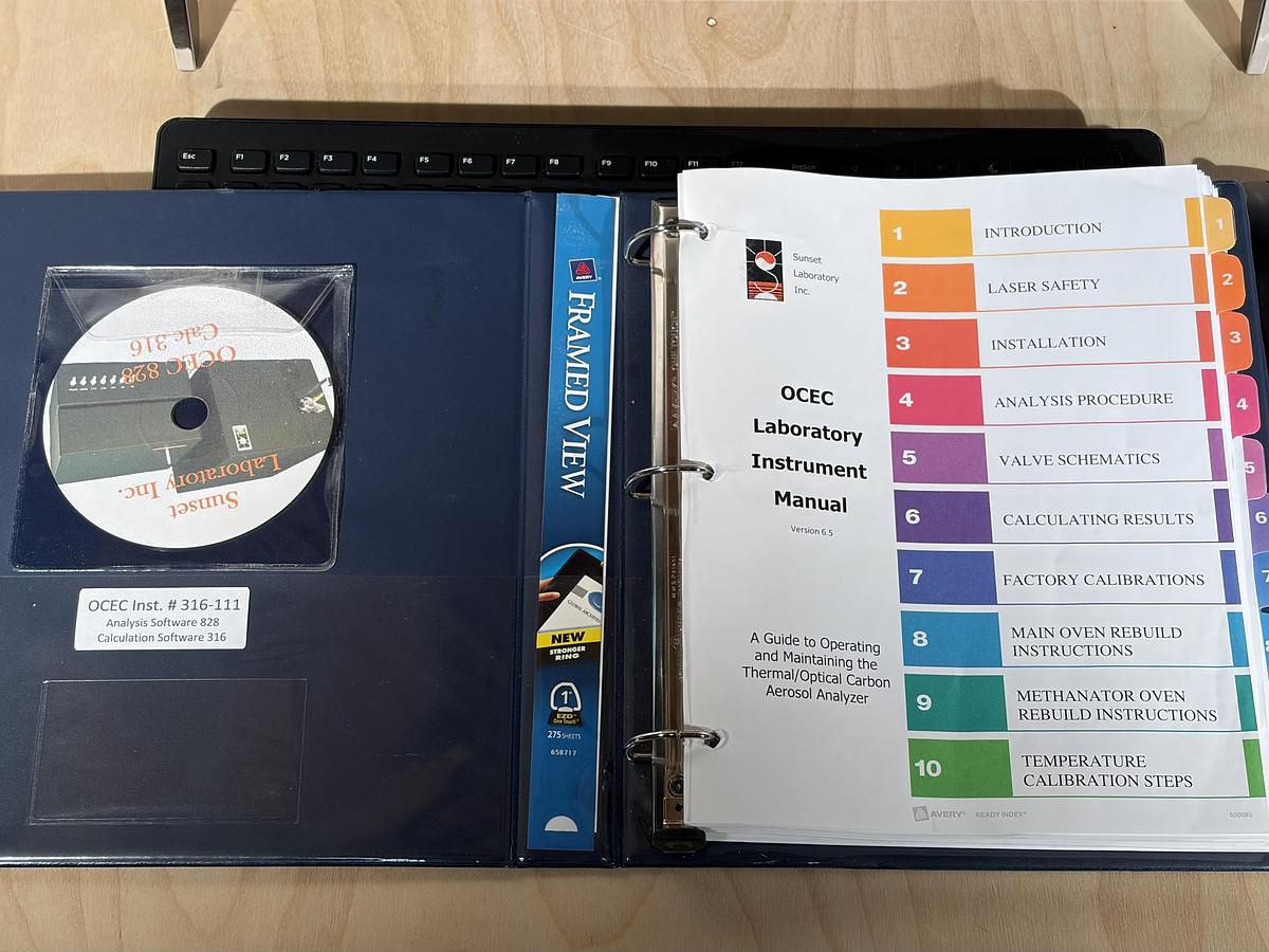 Used Sunset Laboratory Model 4L OC/EC Aerosol Carbon Analyzer - NIOSH 504