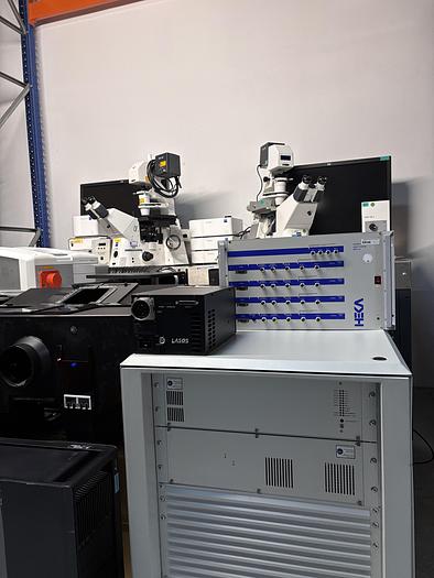 Used Set of 2 x Zeiss Axiom Observer Z1 / D1 mit LSM 710 , Incubator XL LSM 710