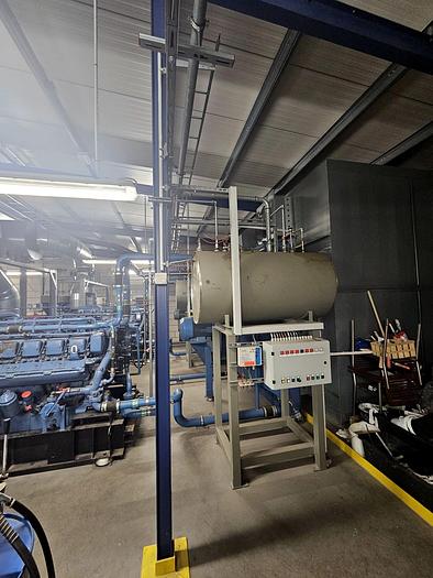 Used Network support system : 2400 KVA by Diesel Generator Set with 2x MTU 12V396 Engine / AEG DKBH 4408-04