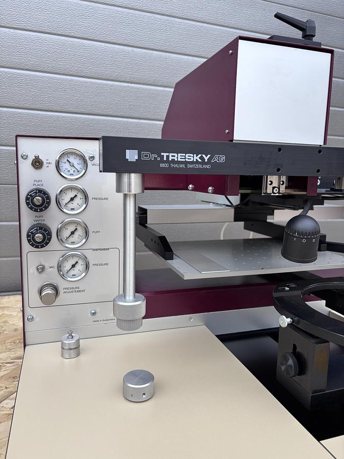 Used Tresky 3002/3102 , 8" Die Bonder with Wafer Ejector without microscope