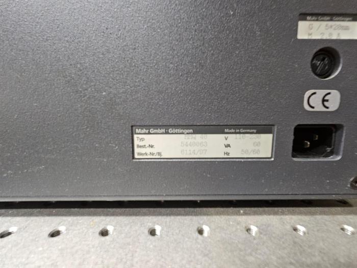 Used Mahr MMQ 40 / T6W , Form tester