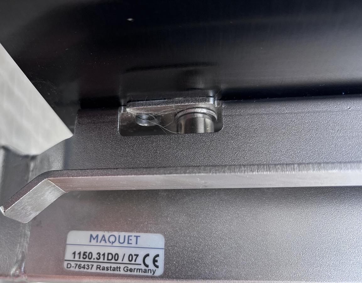 Used Maquet Alphamaquet 1150.30B0 OR Table Top + 1146.62A0 Transporter