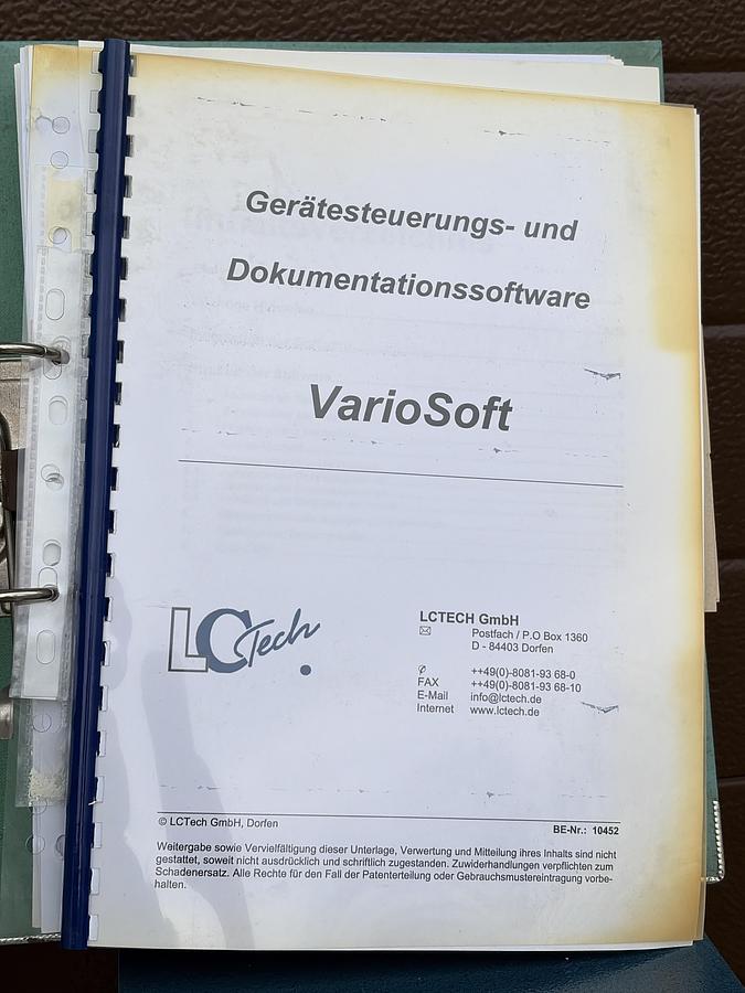 Used LC-Tech GPC Ultra with VarioSoft 1.17 with GPC 1122 and FW-20