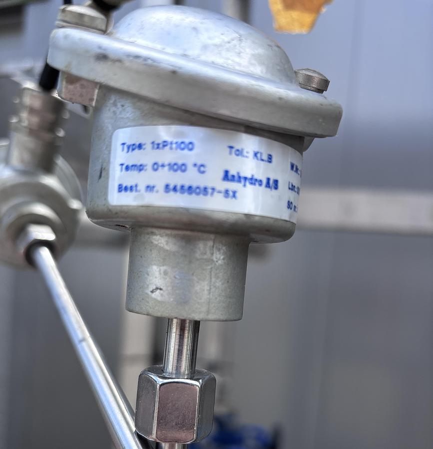 Used APV Anhydro 2FFTE TVR1 , Falling film evaporator