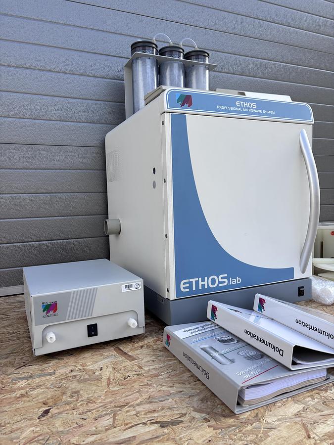 Used MLS ETHOS.lab Microwave Digestion System 2x HPR 1000/10 Terminal 660