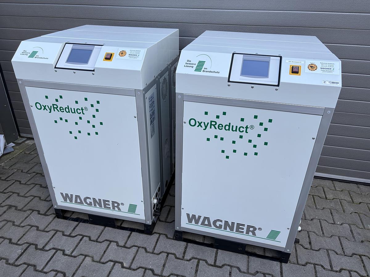 Used 2x WAGNER OxyReduct OxyCompact ORC4 Nitrogen Generator System
