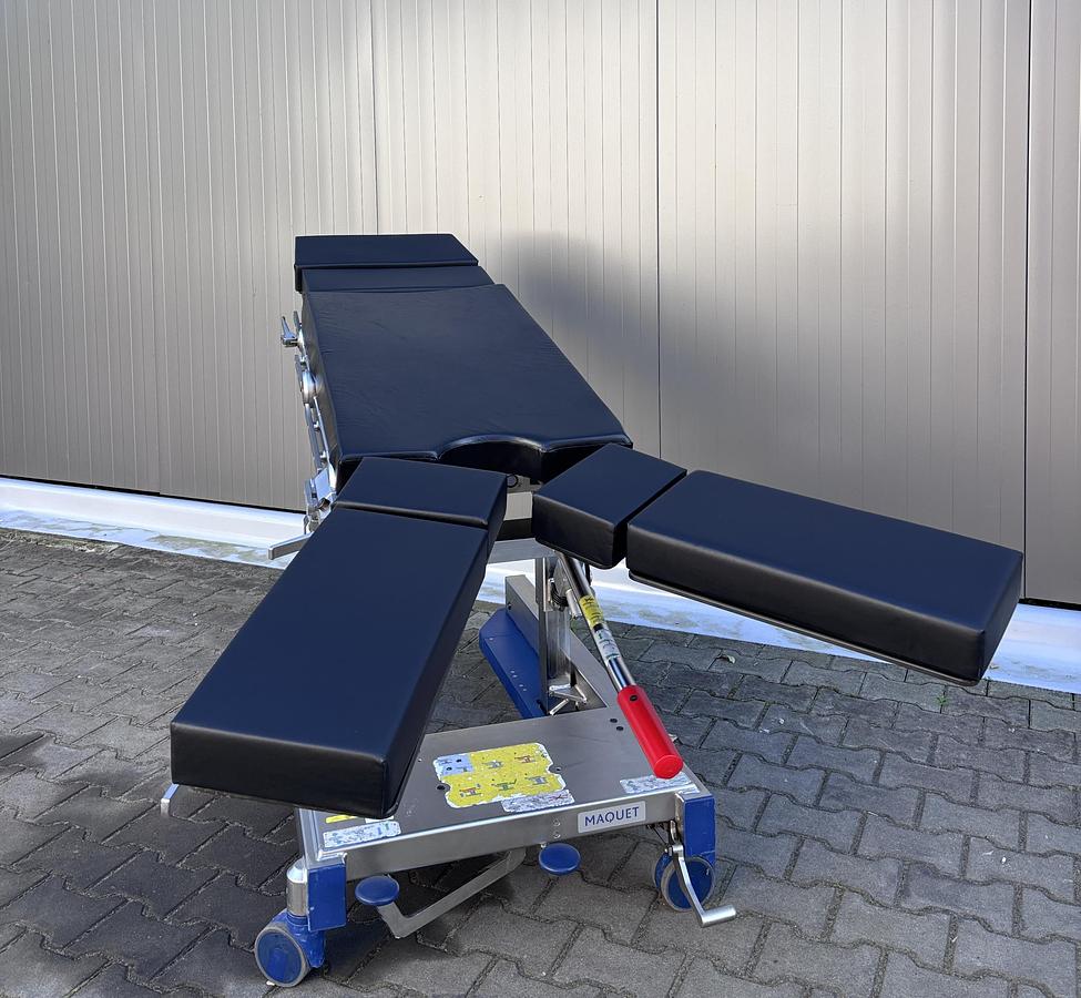 Used Maquet Alphamaquet 1150.30D0 PUR OR Table Top + 1146.62A0 Transporter